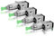 SKYSHL 4PCS Adaptateur Fibre Optique FC APC(Mâle) à SC UPC(Femelle) Connecteur 9/125um FC/SC Hybride pour OTDR/OLS/OPM/VFL/Fibre Optique