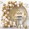 Luftballon Girlande Gold Weiß,108 Stück Luftballons Geburtstag Geburtstagsdeko Folienballons,Ballons Geburtstag Deko für Babypartys,Jungen, Mädchen, Männer und Frauen