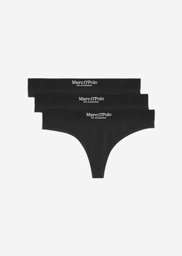 Marc O'Polo Damen Essentials 3-Pack String Thong Panties
