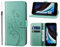 KRAFTCARE Handyhülle für iPhone SE 2020/2022 Hülle, für iPhone 8/7 Hülle mit Kartenfach Geld Slot Ständer Magnetic Closure, Flip Case Leder Schutzhülle Tasche Handyhülle für iPhone 8/7/SE Hülle,Grün