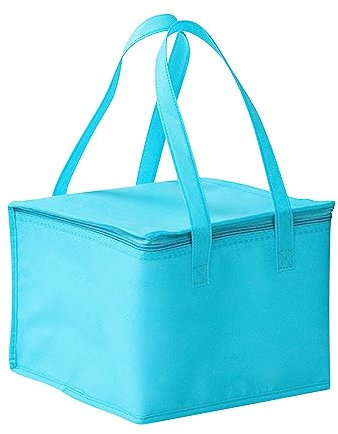 Borsa Isolante per Torta Borsa Isolante Portatile in Alluminio Non Tessuto Borsa Termica da asporto per tè al Latte Porta (C, One Size)