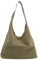 BOTCAM BOTCAM Moda Casual Gran Capacidad Bandolera Mujer Viajes Deportes Bolsa de Lona Maxi M Bolsillos (Z1-Green, Talla Única)