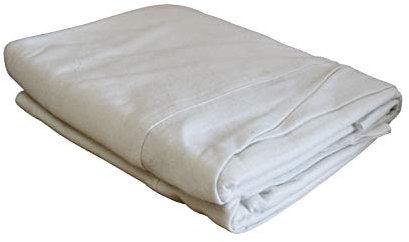 Bodenschutzvlies für Pool, oval, 9,10 x 4,60 m, 200 g/m², weiß