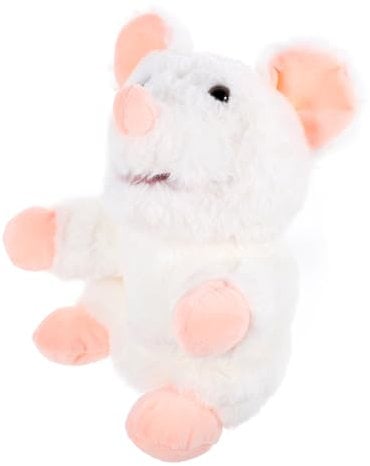 ibasenice Cartoon Animal Hand Puppet Plush Puppet for Baby Boys and Girls Educational Toy Toddlers Interactive Play Toy