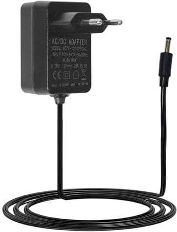 WUSJCOF 15W Netzteil für Echo Dot, Echo Show 5, Fire TV Cube Ladegerät Netzadapter mit 1.5M Netzkabel (Schwarz)