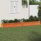 Festnight Jardinière Bois Extérieur jardinieres Exterieur Bac a Fleur Bois Carré Potager en Bois Bac Potager Surélevé Potager pour Cultiver Fleurs Herbes Plantes-Bois de pin brun-150x31x31 cm-2 pcs