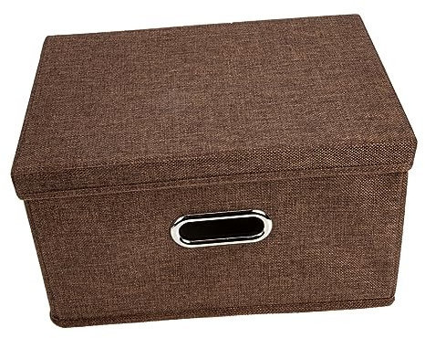 ABOOFAN Faltbare Aufbewahrungsbox Mit Deckel Aus Faltbares Bücherregal Zur Aufbewahrung Von Büchern Und Kleinigkeiten Organizer Für Wohnzimmer Schlafzimmer Und Kinderzimmer