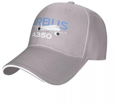 TPDODON Basecap Airbus A350 Flugzeug - Geschenk Pilot Mode Peaked