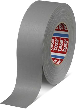 GWS tesa 4671 Acrylatbeschichtetes Gewebeband, 50 m x 50 mm, grau