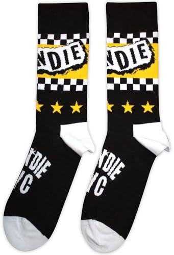 Rock Off officially licensed products Blondie NYC Logo Ankle Socks One Size