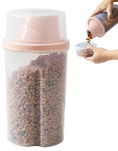 Conteneur De Nourriture Pour Chat Hermétique, Pot De Stockage De Nourriture Animaux | Récipient Hermétique De 1000 Ml Pour Collations Pour Chiots,Grand Récipient Pour Aliments Pour Ani