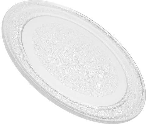 DOITOOL Plato Giratorio Microondas de Vidrio Resistente Repuesto para Hornos Fácil de Limpiar y Compatible Mayoría de Microondas