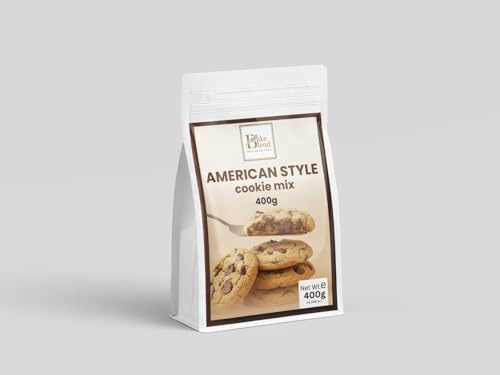 American Style Cookie Mix 400g by Bake Blend | Easy Homemade Cookie Baking Mix Ideal for Soft Cookies for Parties & Family Baking