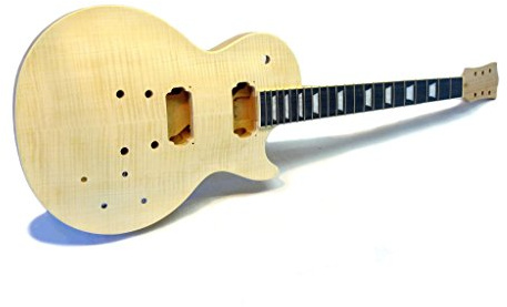 E-Gitarren-Bausatz/Guitar DIY Kit ML-Factory® MLP Flame Top Standard Mahagoni, geleimter Hals