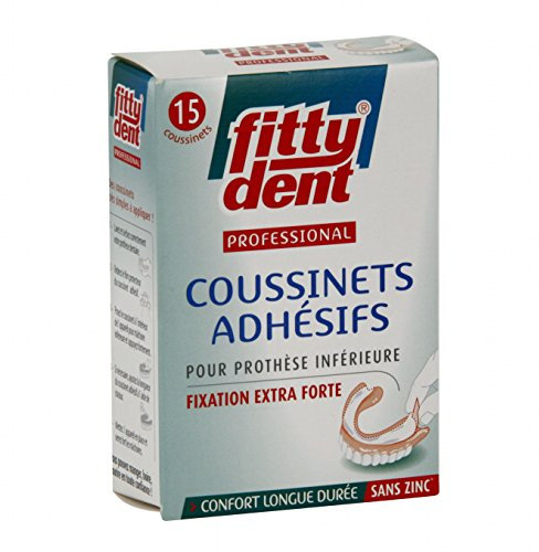 Fittydent - Coussinets Adhésifs Boite De 15