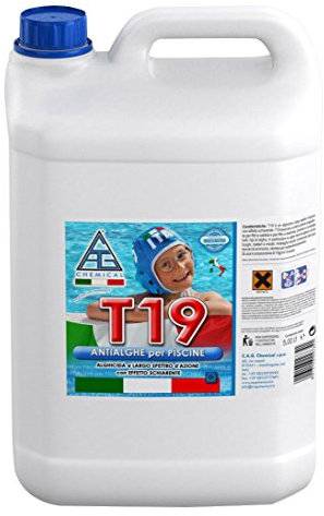 C.A.G Chemical 19T0050 T19 Antialghe Liquido a Basso Potere Schiumogeno