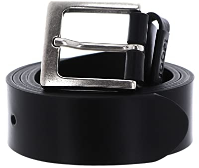 JOOP Herren 7514 JOOPCASUAL Belt 4 cm Gürtel, Schwarz (Schwarz 10), 105