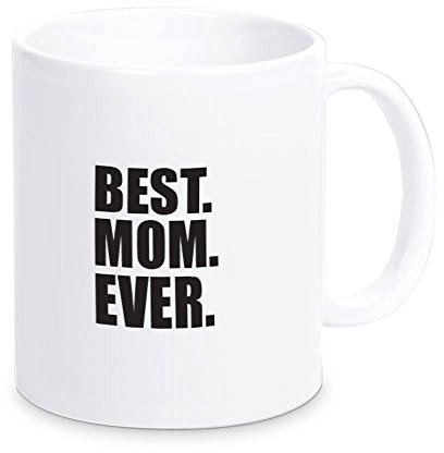 4youDesign Tasse Best. Mom. Ever, Kaffeebecher, Kaffeepott, Geschenkidee, Geschenk zum Muttertag, Geburtstag, zu Weihnachten, Dankeschön-Geschenk, Muttertagsgeschenk, für die Mutter, für Mama