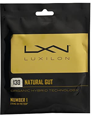 Wilson Luxilon Natural Gut 130, 130, Trasparente