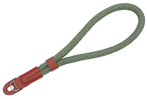 VKO Camera Wrist Strap,Hand Strap lanyard for DSLR SLR Mirrorless Camera Rope Adjustable Safety Strap, Green, 9.25inch