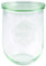 Weck Tulpenglas 1 l (Hochwertiges Einweck, Einmach Glas mit Glasdeckel; zum Einkochen; Hitzebeständig; Mikrowellengeeignet; Backofengeeignet; Rundrandglas) 745, 6 Stück