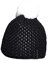 Capo winterwarme Strickmütze mit Bommel aus Wolle (schwarz)