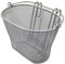 Kinder Fahrradkorb - Silber- Lenkerkorb Metall - vorne - Korb Kinder Fahrrad 20x18x10cm - Mädchen Kinderfahrrad Korb für vorne - Fahrradkörbchen - Laufradkorb - Red Loon