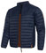 Indicode Herren Islington leichte Steppjacke in Daunenjacken-Optik | Übergangsjacke Regenjacke Navy, XL