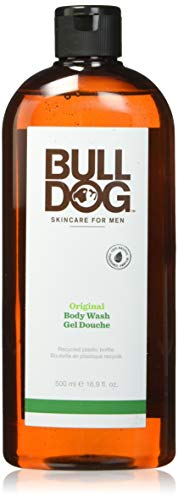 Bulldog Gel douche Original pour hommes, Naturel, Gel douche rafraîchissant pour hommes, 500 ml