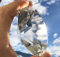 FAIRY TAIL & GLITZER FEE Glasdiamant Kristallglas 10 cm Diamant Brillant 8 cm 7 cm 5 cm Dekodiamant Glas (Klar, 10)
