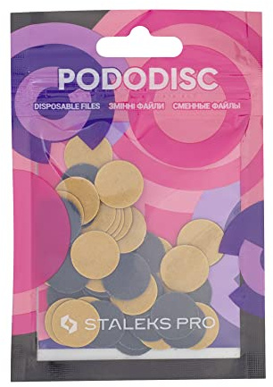 STALEKS PRO Pododisc Ricarica 50 dischi monouso adesivi per pedicure (Rugosità - 320) PDF-15-320