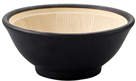 Angoily Cuenco de Mortero Japonés Reutilizable Cuenco de Molienda de Mesa Tradicional Zen Cuenco de Molinillo de Ajo de Especias de Alimentos Hecho a Mano para Cocina Casera