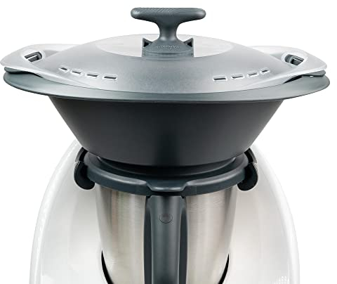 mixcover Manico termico per Varoma o coperchio per cottura a vapore adatto per Thermomix TM7 TM6 TM5 TM31 TM Friend Silvercrest Monsieur Cuisine Bosch Cookit e molti altri