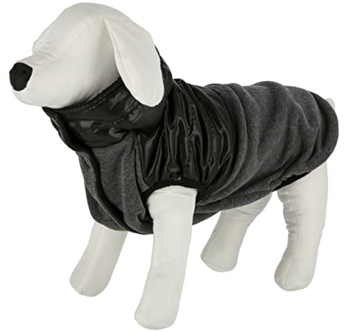 Kerbl Pet Hundemantel Quebec, grau/schwarz, XL 50 cm