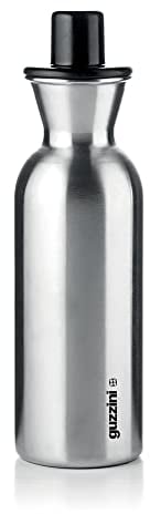 Guzzini Perfect Dressing Steel Edition Oliera, Acciaio Inossidabile, Nero, 500 ml