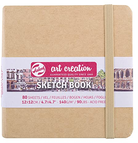 Talens Art Creation Skizzenbuch, 80 Blatt, 12 x 12 cm