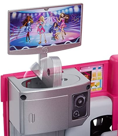 Barbie Playset with 4 Dolls and Limo Vehicle (3+ Years)