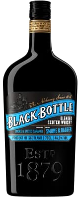 Black Bottle SMOKE & DAGGER Blended Scotch Whisky 46,3% Vol. 0,7l