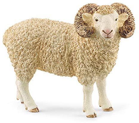 SCHLEICH 13937 Ariete, da 3 Anni, Farm World - Figura, 9 x 5 x 7 cm