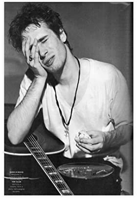 ZAPORA Exklusive Kunst Sänger Jeff Buckley Poster 2 Leinwand Poster Schlafzimmer Dekor Sport Landschaft Büro Zimmer Dekor Geschenk ungerahmt 30 x 45 cm