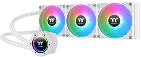 Thermaltake TH420 V2 ARGB Sync CPU Liquid Cooler Snow Edition