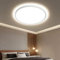 OTREN Deckenlampe LED Flach, 4000K Neutralweiß Rund Badlampe, Deckenleuchte Panel für Bad Schlafzimmer Flur Küche Wohnzimmer Balkon, Ø30CM, IP44