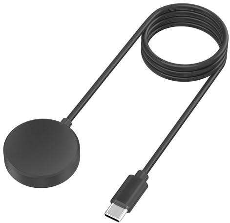 Amzpas Chargeur pour Samsung Galaxy Watch 5/Watch 5 Pro/Watch 4/4 Classic/Watch 3, Câble USB-C Remplacement Chargeur Montre pour Samsung Watch Galaxy 6/6 Classic/Active 2/Active, 100cm
