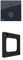 DOORLINE Bundle Snap schwarz l die Türklingel mit Kamera I Bildübertragung ohne Cloud per WLAN über die Fritz!Box auf das Fritz!Fon oder Smartphone + Aufputzrahmen