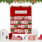 Adventskalender mit Taschen | Festlicher Adventskalender aus Stoff | Countdown-Kalender zum Aufhängen für Weihnachten | Adventskalender aus Stoff | Adventskalender aus Stoff | Adventskalender aus