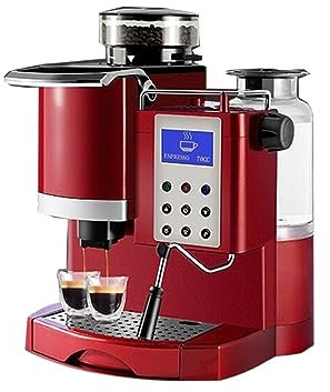 Fully Automatic Coffee Machine with Built-in Grinder for Espresso, Cappuccino, and Latte, Perfect for Home Kitchen Use