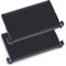 Trodat 115115 Ersatzkissen 1105377 für Printy 4926 und 4726 – Stempelfarbe schwarz, 2er-Pack