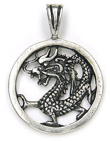 Drachensilber Anhänger Silber Drache Schmuck Frauen süßer Drachenschmuck Kettenanhänger