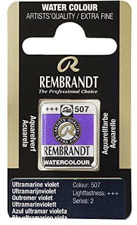 Rembrandt Watercolour Pan Ultramarine violet 507 (05865071)