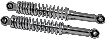 Stoßdämpfer/Federbeine 320mm Chrom für Hercules Mofa Moped Mokick Modelle etc.